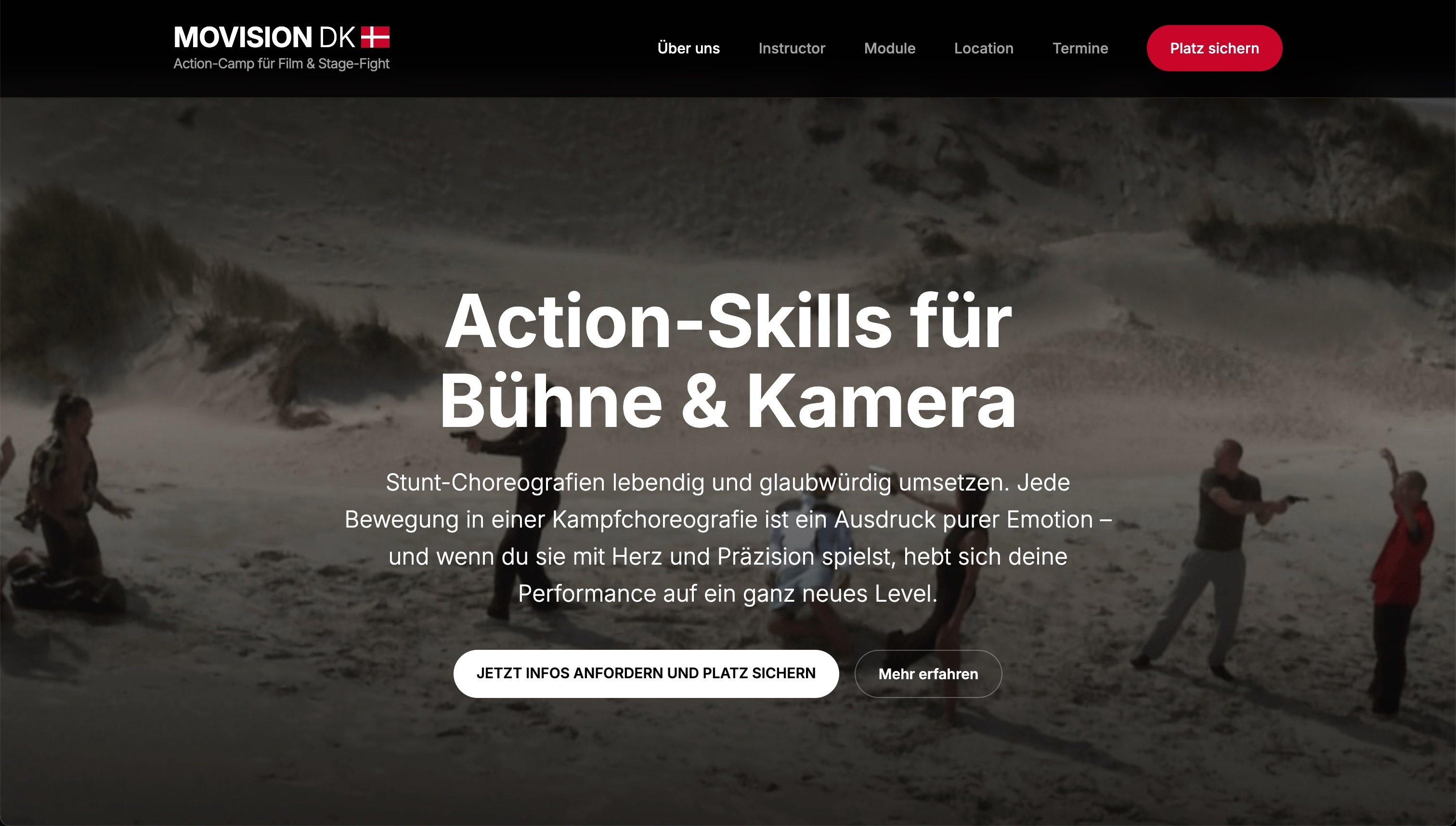 Hauptseite für Schauspieler